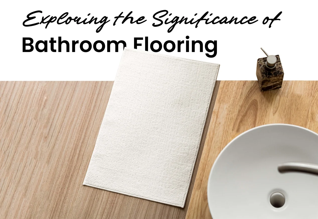 Safety bathroom flooring by Honpo